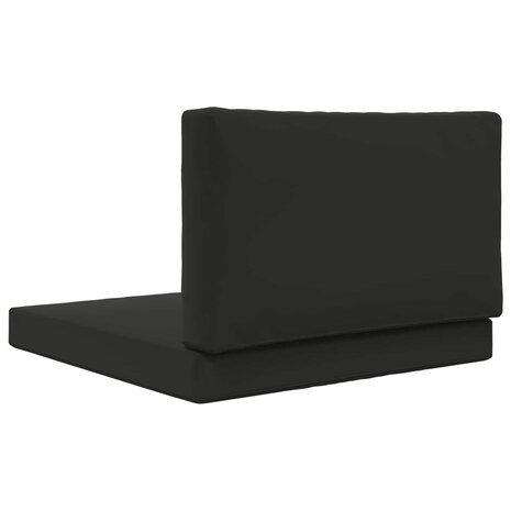 Buiten bankkussen 2 pcs Zwart Polyester 7