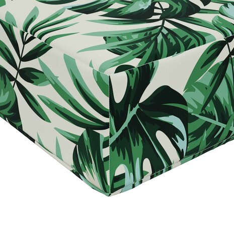 Buiten bankkussen 2 pcs Bladpatroon Polyester 8