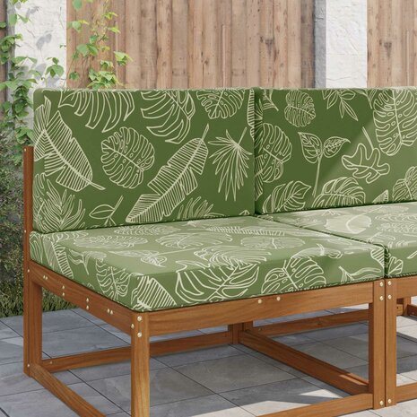 Buiten bankkussen 2 pcs Bladontwerp Polyester 1