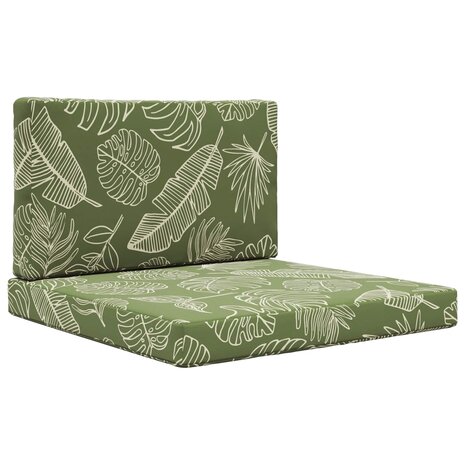 Buiten bankkussen 2 pcs Bladontwerp Polyester 2