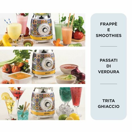 Blender Ariete 583 POSITANO 1000 W Geel 1,5 L 7