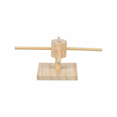 Cavia voerbak Trixie Bruin Hout 22 x 8 x 22 cm 3