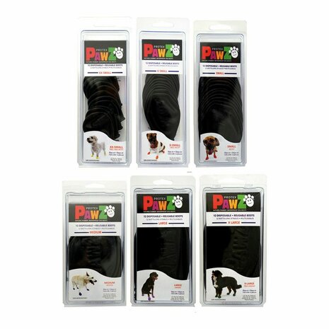 Hondenschoenen Pawz Tiny Hond 12 Stuks 2