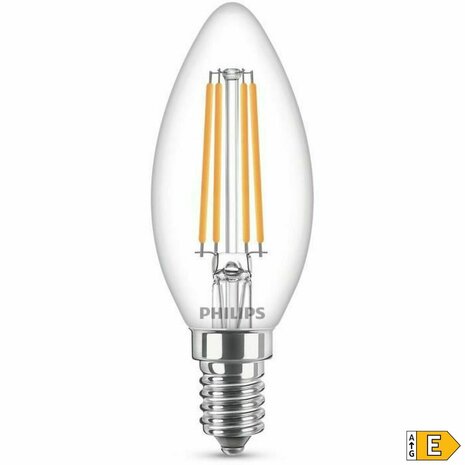 Ledlamp Kaars Philips Equivalent  E14 60 W Wit E (2700 K) 2