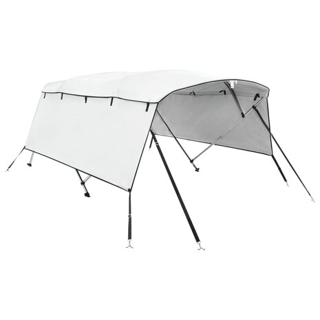 Biminitop 4 bogen met zijwanden 243x(185-198)x137 cm 2
