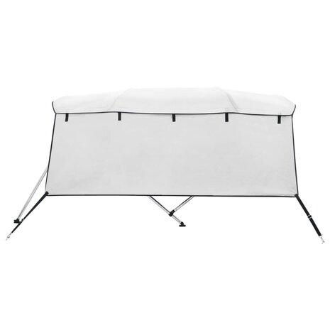 Biminitop 4 bogen met zijwanden 243x(185-198)x137 cm 7