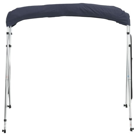 Biminitop 4 bogen met mesh zijwanden 243x(200-213)x137 cm 6