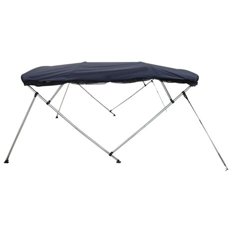 Biminitop 4 bogen met mesh zijwanden 243x(200-213)x137 cm 8