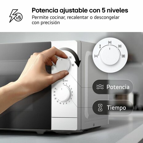 Magnetron met Grill LG Zwart 20 L 700 W 3