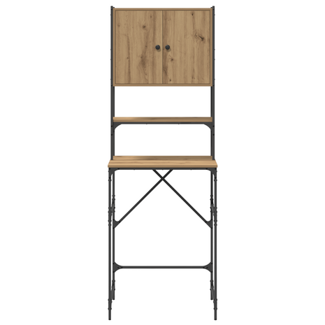 Wasmachinekast Artisan Eiken 68 x 48,5 x 194 cm Bewerkt hout 6