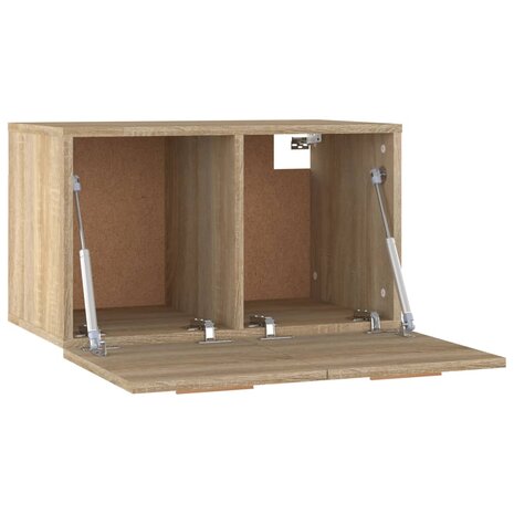 Wandkast 60x36,5x35 cm bewerkt hout sonoma eikenkleurig 7