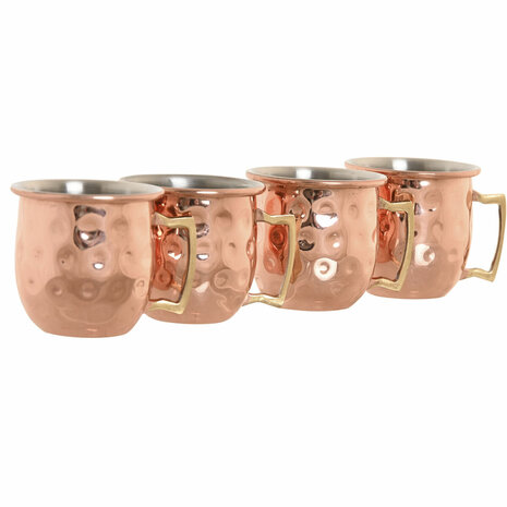 Set van 4 mokken Home ESPRIT Loft 2