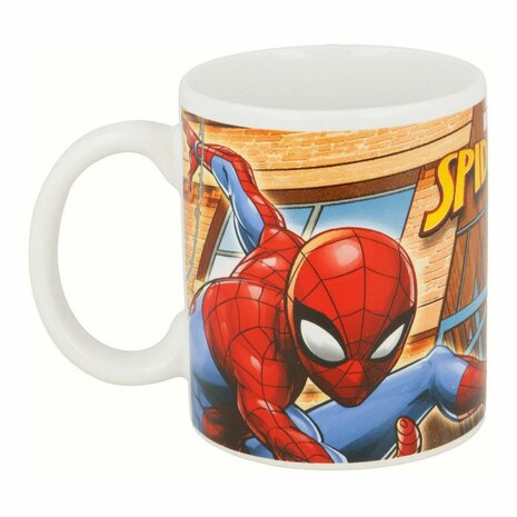 Mok Spider-Man Great power Blauw Rood Keramisch 350 ml 2