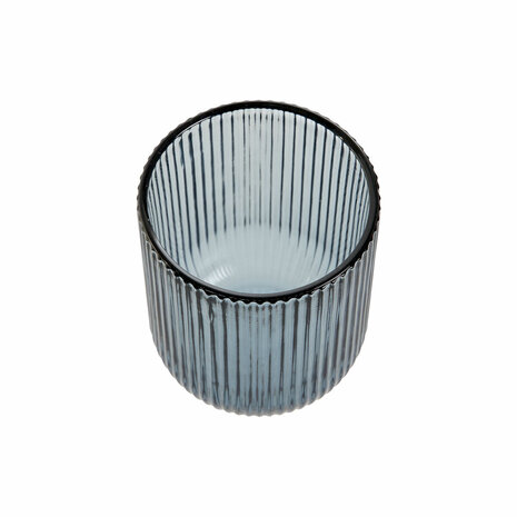 Glazenset DKD Home Decor Blauw Kristal 240 ml (6 Stuks) 3