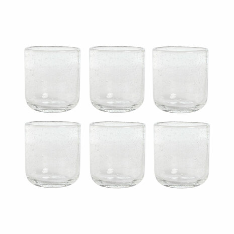 Glazenset Home ESPRIT Transparant Kristal 320 ml (6 Stuks) 1