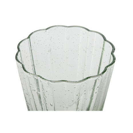 Glazenset Home ESPRIT Groen Kristal 280 ml (6 Stuks) 2