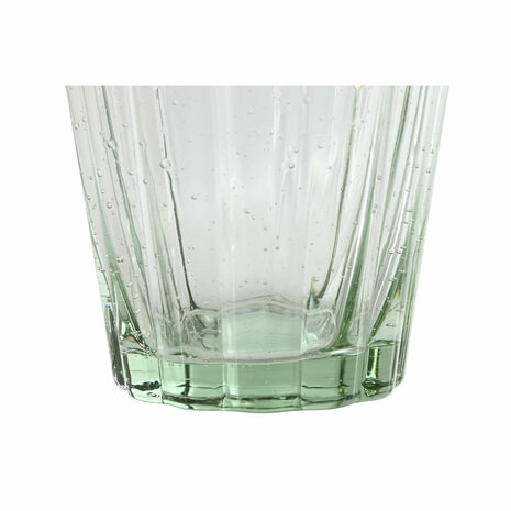 Glazenset Home ESPRIT Groen Kristal 280 ml (6 Stuks) 3