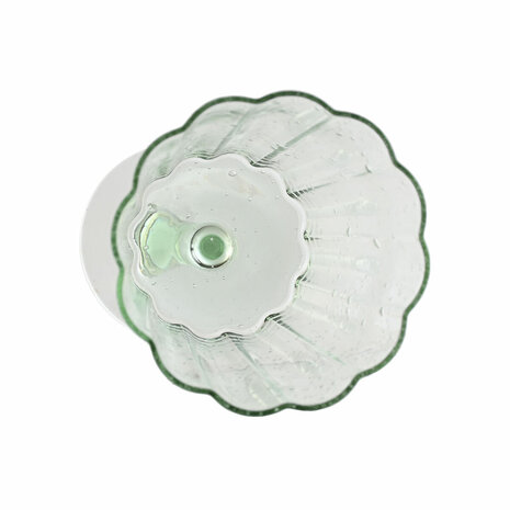 Glazenset Home ESPRIT Groen Kristal 9 x 9 x 17,8 cm (6 Stuks) 4