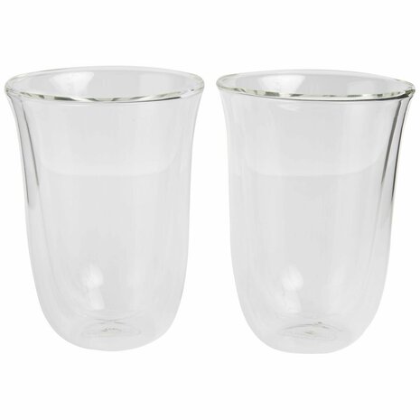 Glazenset DeLonghi 5513214611 22 cl Transparant (2 Stuks) 3