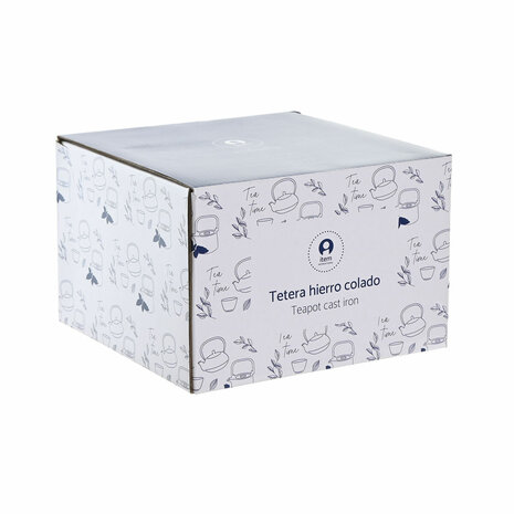 Theepot Home ESPRIT Zwart Beige Roestvrij staal Ijzer 1,2 L (2 Stuks) 4