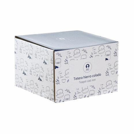 Theepot Home ESPRIT Geel Groen Lila Roestvrij staal Ijzer 300 ml (3 Stuks) 4