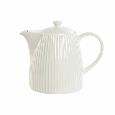 Theepot Home ESPRIT Wit Porselein 1 L 1