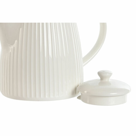Theepot Home ESPRIT Wit Porselein 1 L 2