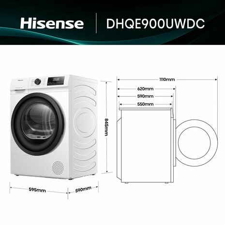 Condensdroger Hisense 2
