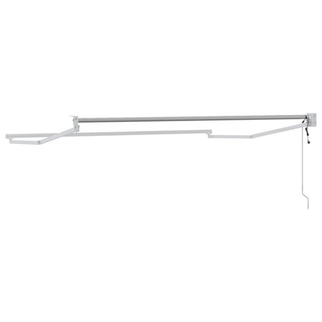 Elektrisch uitschuifbaar zonnescherm frame Wit 3 x 2 m 4