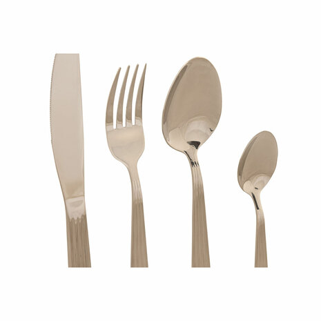Bestek Home ESPRIT Zilverkleurig Roestvrij staal 15 x 7 x 24 cm 16 Onderdelen 2