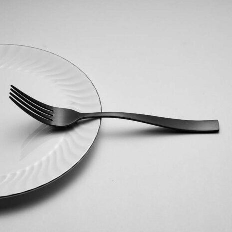 Bestek Arthur Martin AM5136 Zwart Roestvrij staal 24 Onderdelen 4