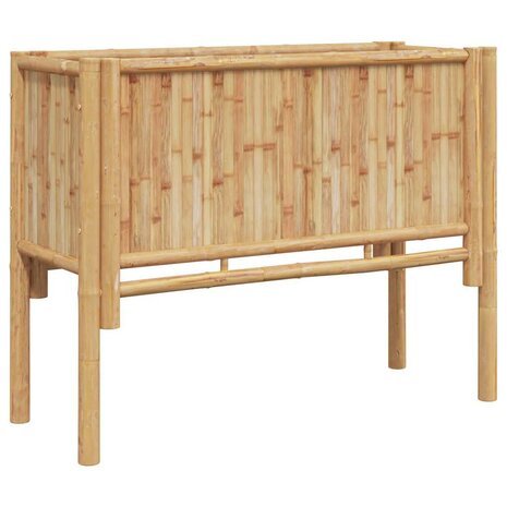 Verhoogde tuinbak Bruin 90 x 35 x 70 cm Bamboe 2