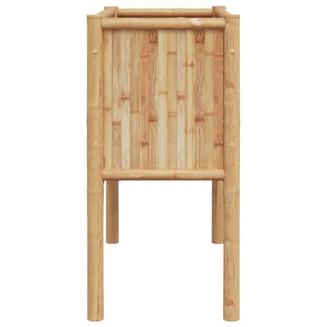 Verhoogde tuinbak Bruin 90 x 35 x 70 cm Bamboe 7