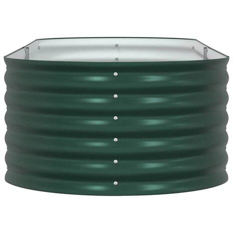 Verhoogde tuinbak Groen 240 x 80 x 44 cm Staal 7