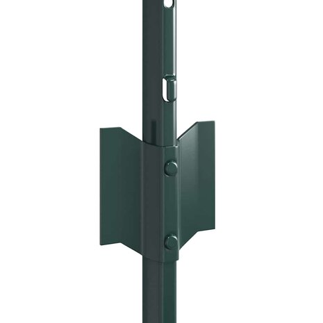 Afrasteringspaal 5 pcs Groen 120 cm Staal 5