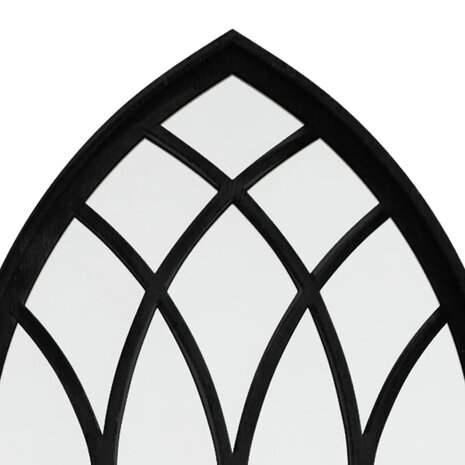 Spiegel 100x45 cm ijzer zwart 5