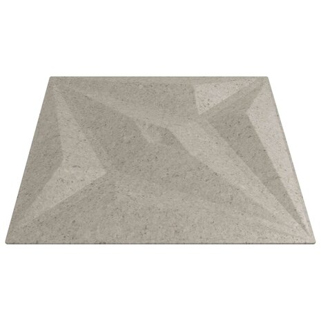 Wandpanelen Ster 12 pcs Ster Beton 50 x 50 cm XPS Schuim 3