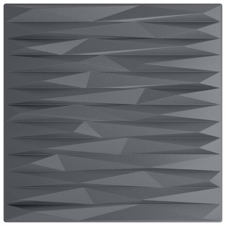 Wandpanelen 24 pcs Stone Grey 50 x 50 cm XPS Schuim 4