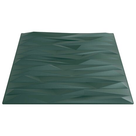 Wandpanelen 24 pcs Steen Groen 50 x 50 cm XPS Schuim 3