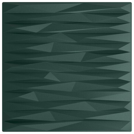 Wandpanelen 48 pcs Steen Groen 50 x 50 cm XPS Schuim 4