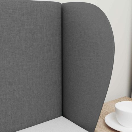 Hoofdbord oor Dim Grijs 40 x 23 x 6 cm Stof 4