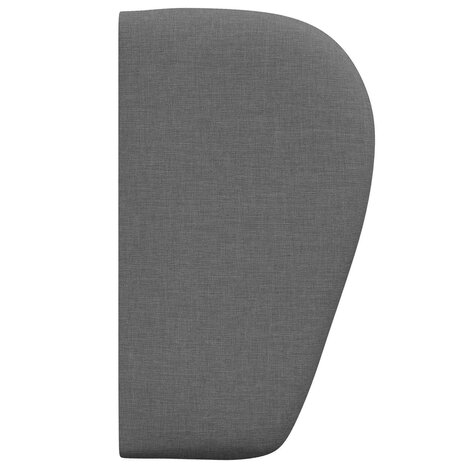 Hoofdbord oor Dim Grijs 40 x 23 x 6 cm Stof 7