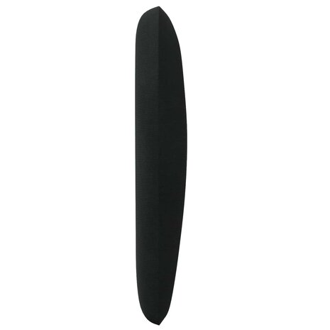 Hoofdbord oor Zwart 40 x 23 x 6 cm Fluweel 6