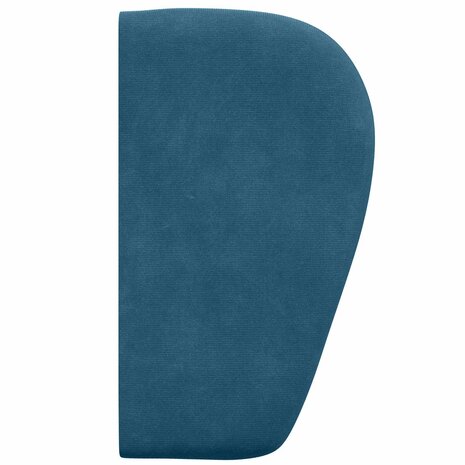 Hoofdbord oor Blauw 40 x 23 x 6 cm Fluweel 7