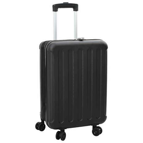 Koffer met slot Zwart 43 x 27 x 66 cm ABS Kunststof 1