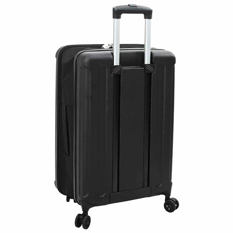 Koffer met slot Zwart 43 x 27 x 66 cm ABS Kunststof 5