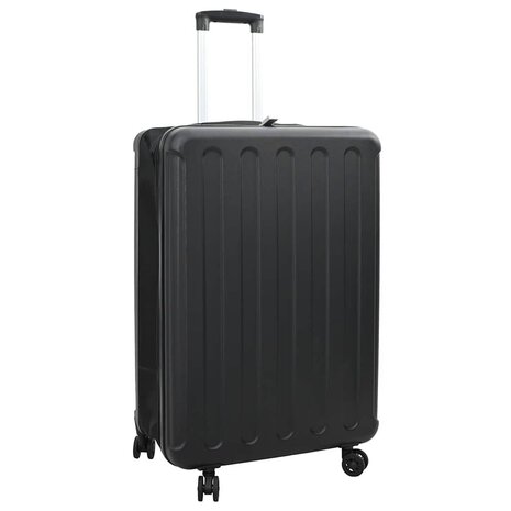 Koffer met slot Zwart 50 x 30 x 76 cm ABS Kunststof 1