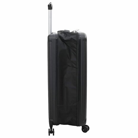 Koffer met slot Zwart 50 x 30 x 76 cm ABS Kunststof 4