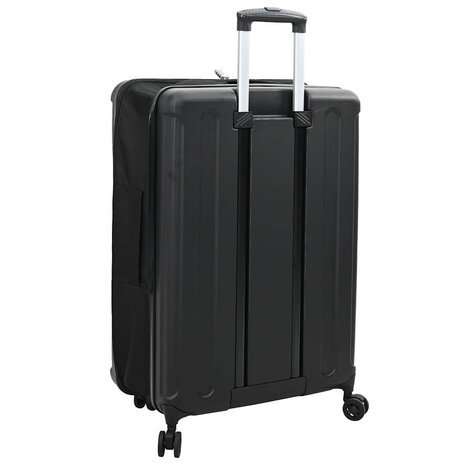 Koffer met slot Zwart 50 x 30 x 76 cm ABS Kunststof 5