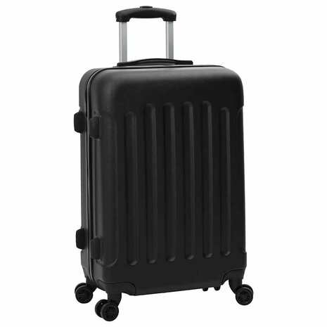 Koffer met slot 3 pcs Zwart 50 x 31 x 78 cm ABS Kunststof 2
